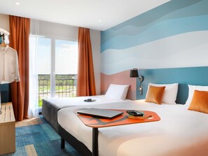 Premium-Zimmer, 1 Doppelbett und Schlafsofa
