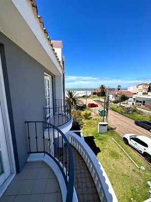 Uitzicht vanaf balkon