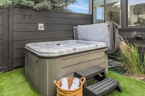 Rumah, Beberapa Tempat Tidur, hot tub | Teras/patio