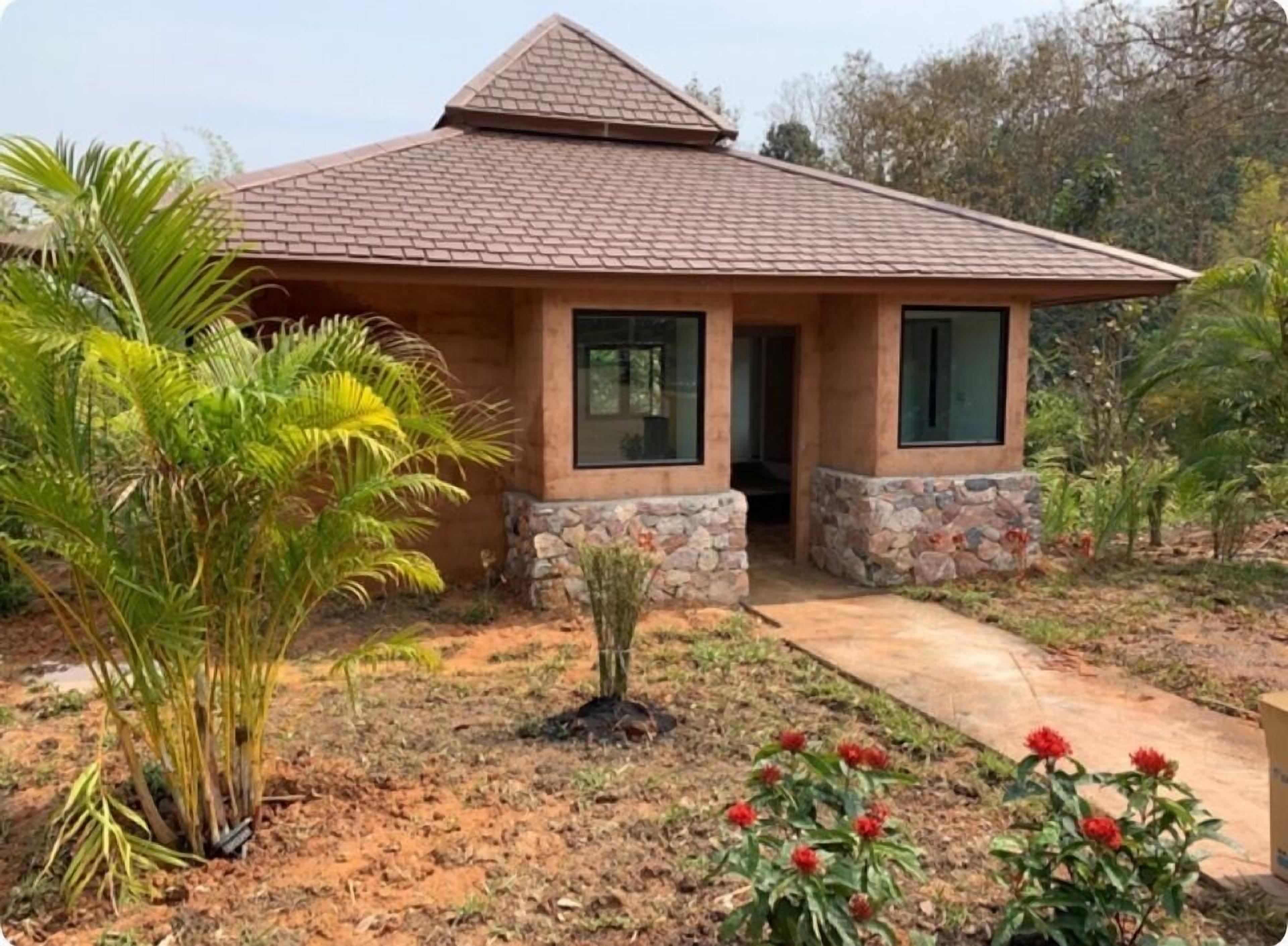 Voorkant van accommodatie