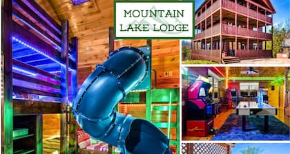 Indoor Slide Arcade Games Hot Tub Theater
