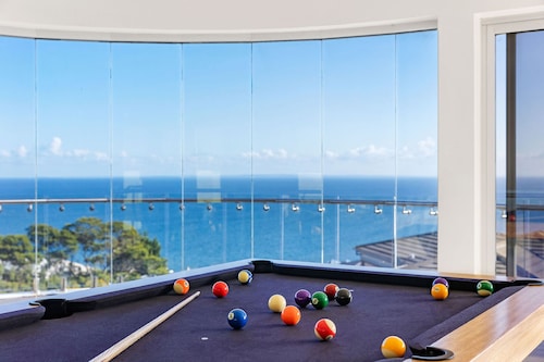 Cliffside Castle | Bay And City Views