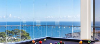 Cliffside Castle | Bay And City Views