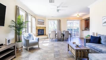 Lareira, aparelho de som