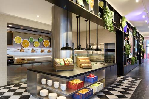 Daily buffet breakfast for a fee