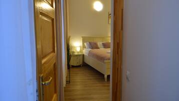 1 makuuhuone, silitysrauta/-lauta, ilmainen Wi-Fi, vuodevaatteet