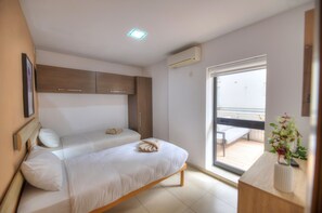 2 habitaciones, tabla de planchar con plancha y wifi gratis