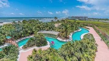 Indoor pool, outdoor pool