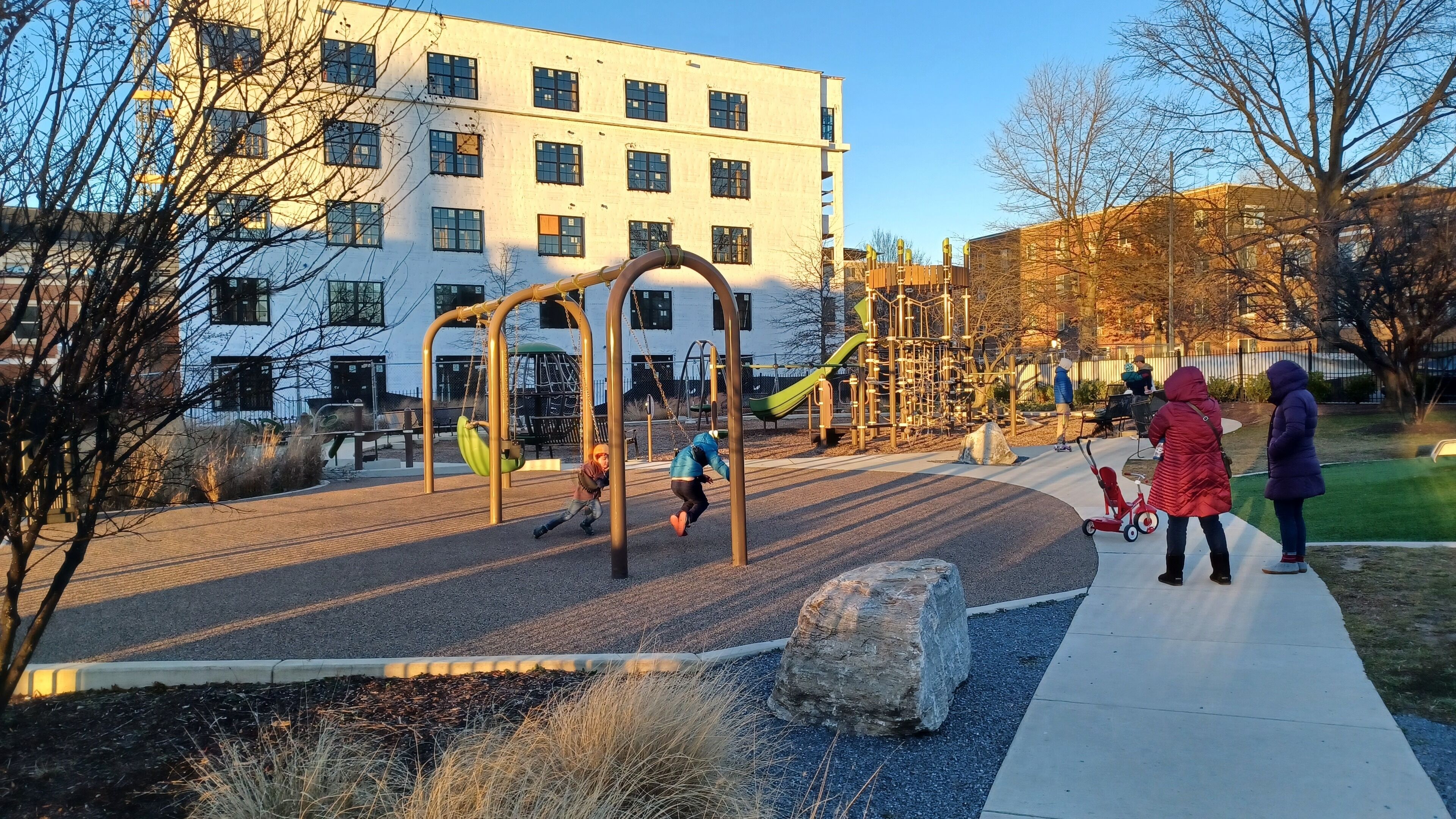 Large Children's Playground 1 block away
