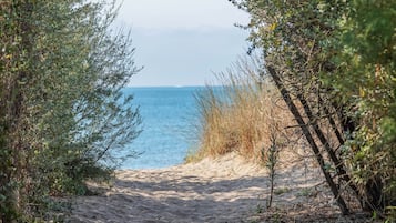 On the beach