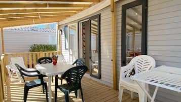 Mobile Home Supérieur | Terrasse/Patio