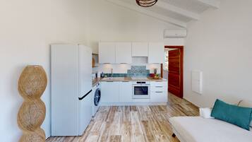 Deluxe Apartment, 1 King Bed with Sofa bed, Non Smoking | Private kitchen