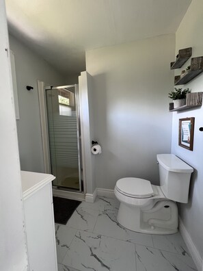 Soap, toilet paper
