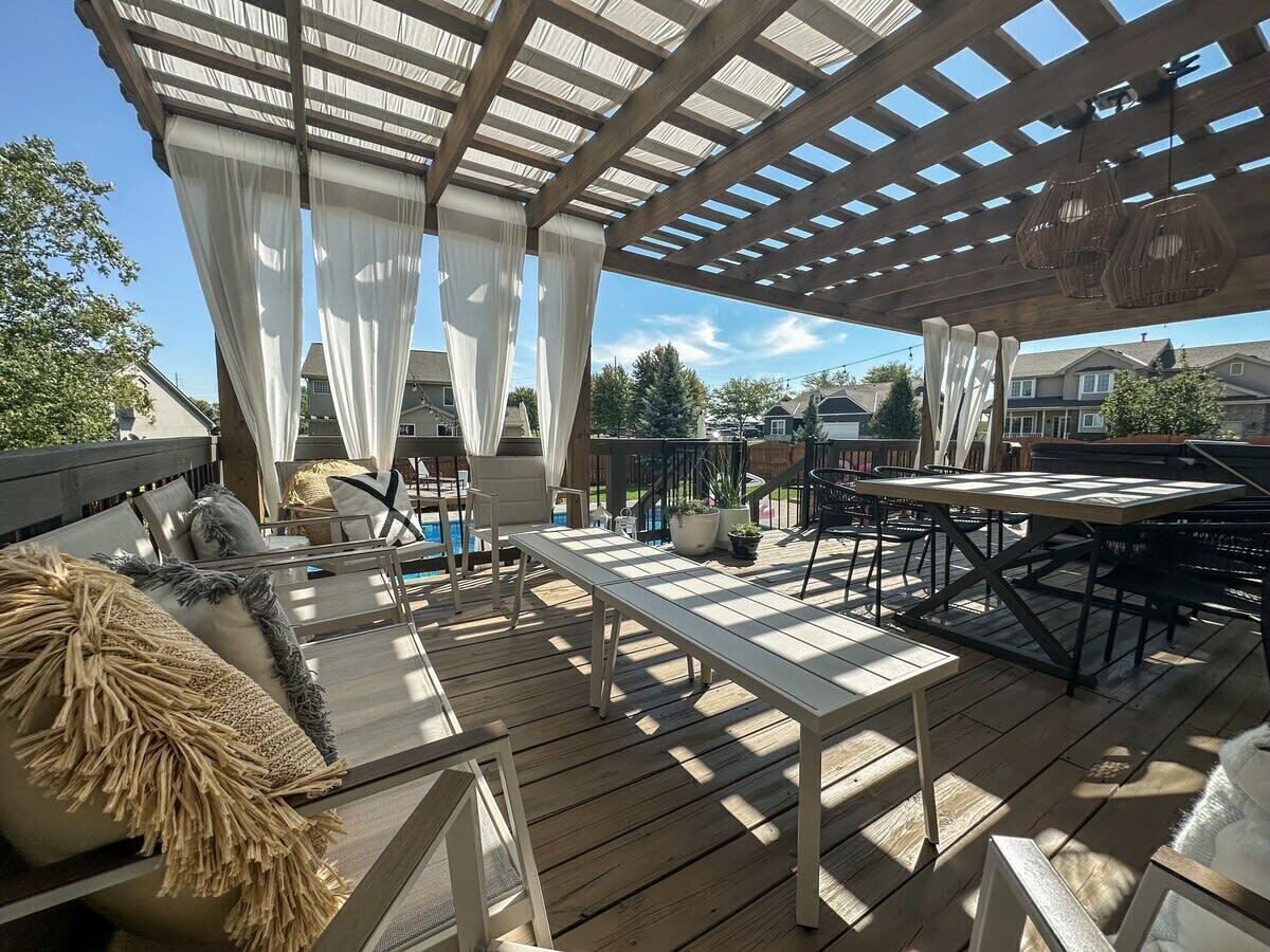 Opções para refeição ao ar livre