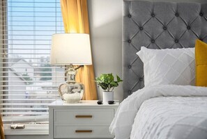 5 bedrooms, desk, iron/ironing board, travel cot