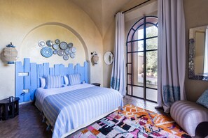 Junior Room, Terrace, Garden View | 1 bedroom, premium bedding, individually decorated - Villa Serena Marrakech (Aghouatim)