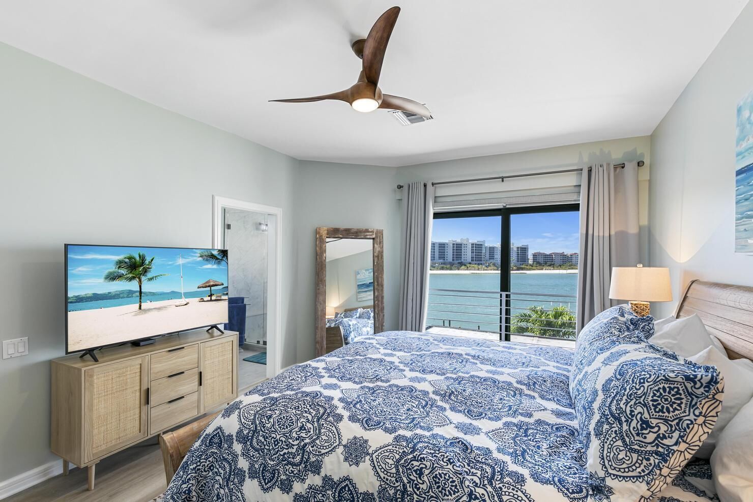 Waterfront relaxation in a beautifully updated large condo!