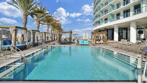 Pool - Stunning Ocean Front Condo with Large Terrace (Hollywood)
