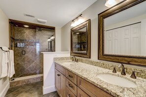 Shower, towels