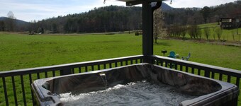 Blue Ridge Cozy Cabin with Full Mountain View