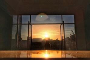 Vista des de l'allotjament