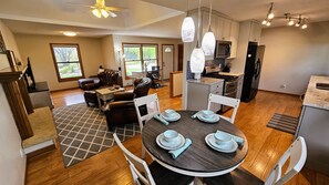 Dining - Swan Shores - newly remodeled lakefront home (Wichita)