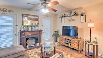 1 bedroom, blackout curtains, iron/ironing board, free WiFi