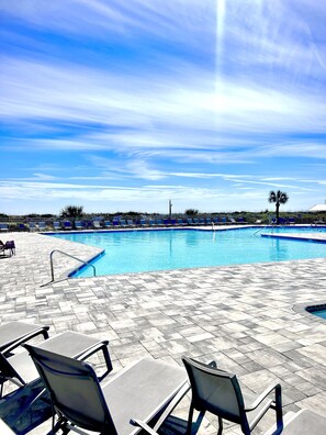 Alberca al aire libre 