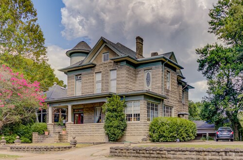Victorian home with four bedrooms and four and one half bathrooms.