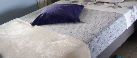 1 غرفة نوم وواي فاي وملاءات أسرّة