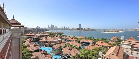 Vue depuis l’hébergement