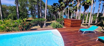 Villa Dali, 50 m from the beach, between Deshaie and Sainte Rose