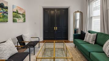 TV connectée, cheminée