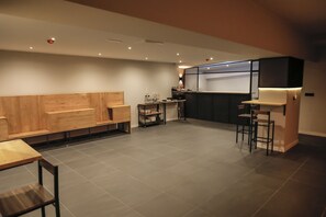 Blick von der Unterkunft