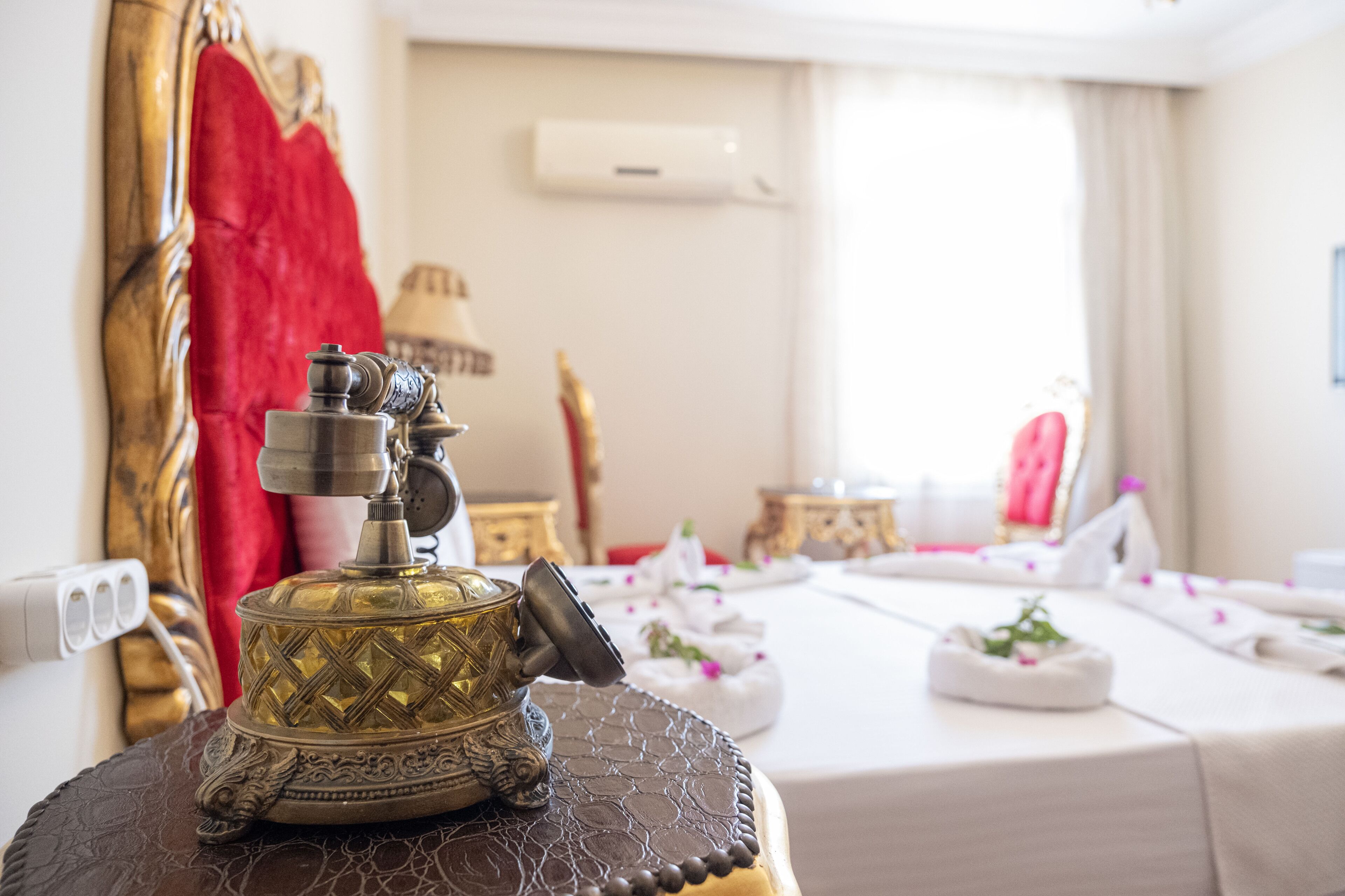 luxury double room | premium bedding, minibar, in-room safe, desk