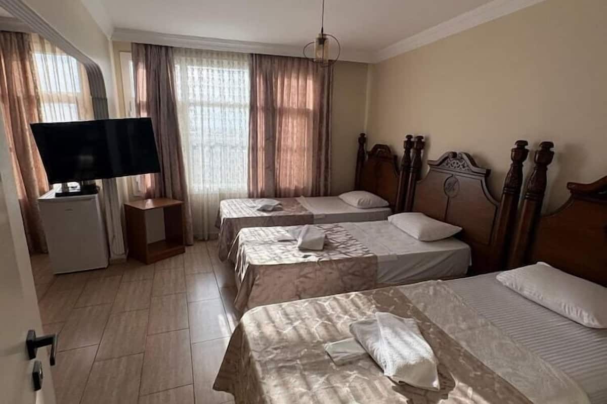 Ropa de cama de alta calidad y minibar