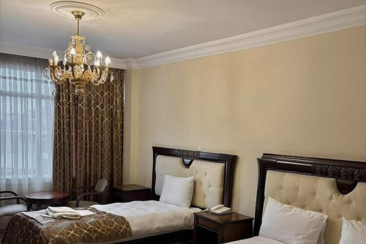 Ropa de cama de alta calidad y minibar