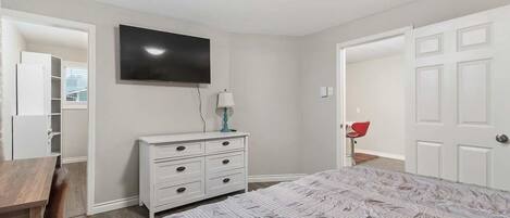 3 soveværelser, skrivebord, strygejern/strygebræt, gratis Wi-Fi