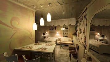 1 室のベッドルーム、アイロン / アイロン台、WiFi (無料)、ベッドシーツ