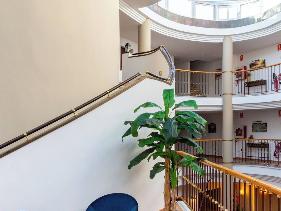 Sitteområde i lobbyen