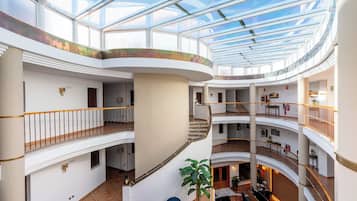 Siddeområde i lobbyen