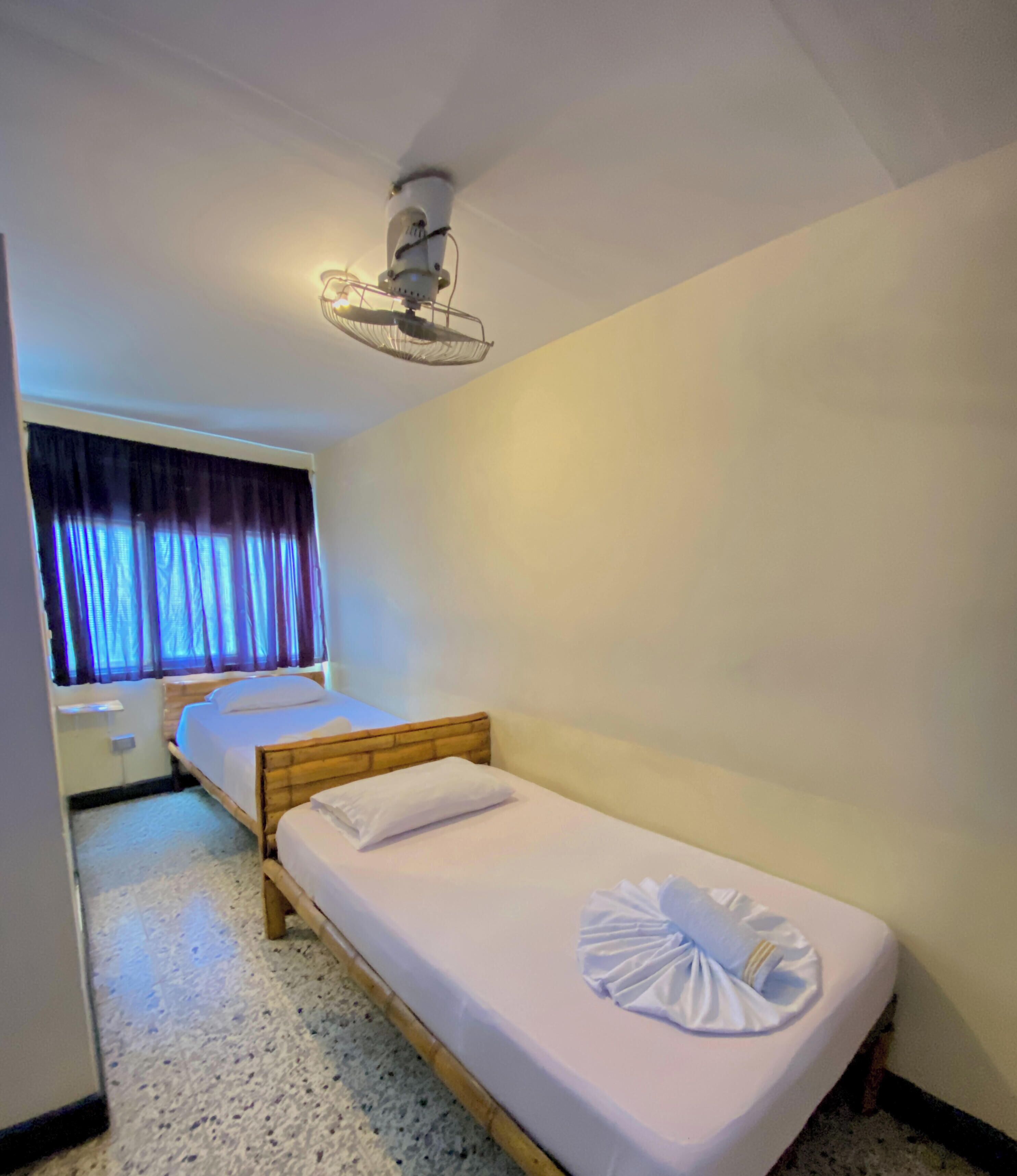 Basic Twin Room | Hypo-allergenic bedding available, blackout drapes, WiFi (free)