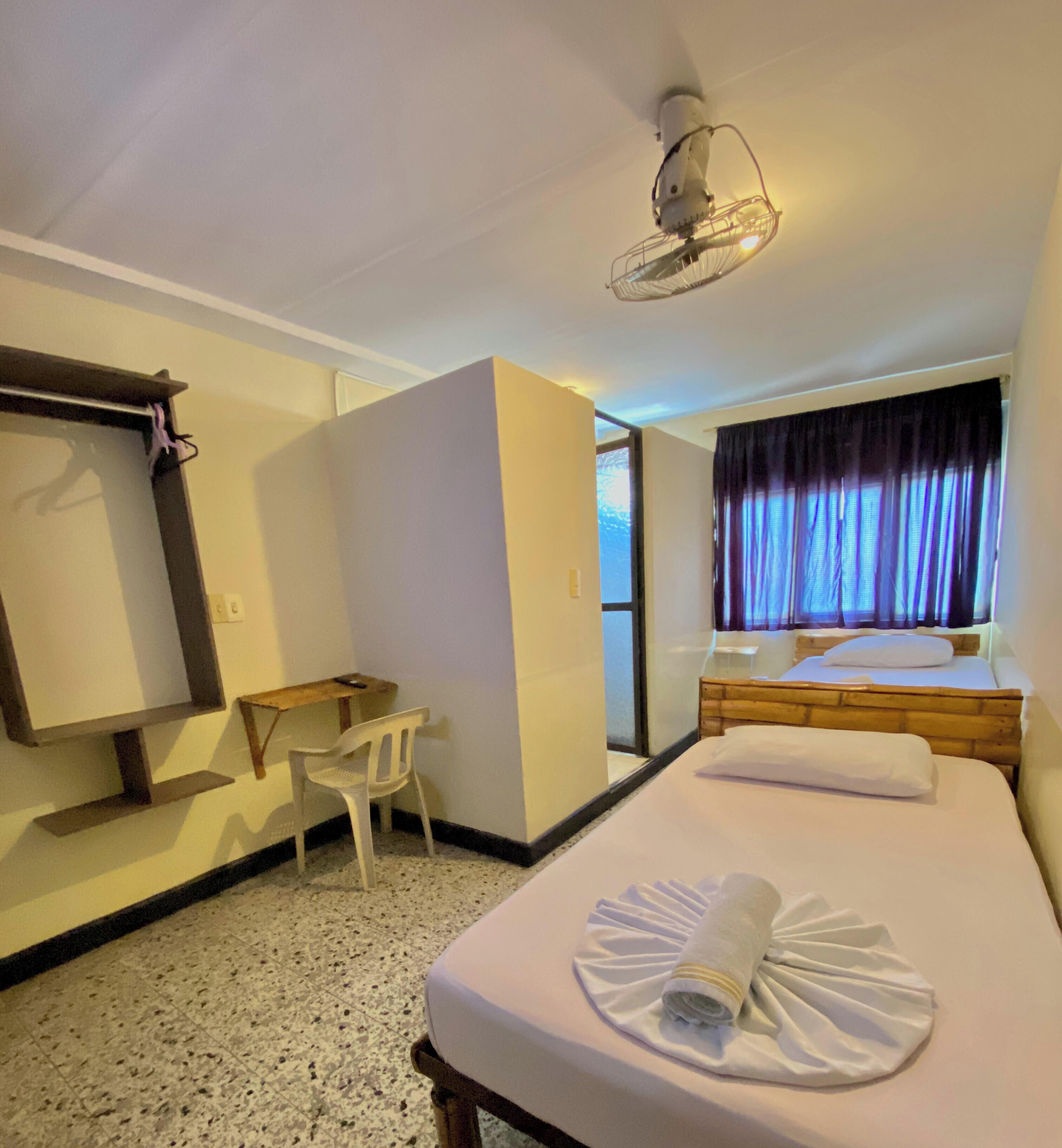 Basic Twin Room | Hypo-allergenic bedding available, blackout drapes, WiFi (free)