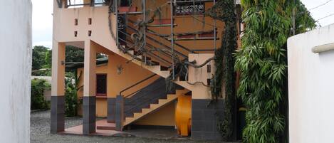 Façade de l’hébergement