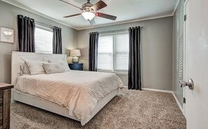 2 bedrooms, iron/ironing board, free WiFi, bed sheets