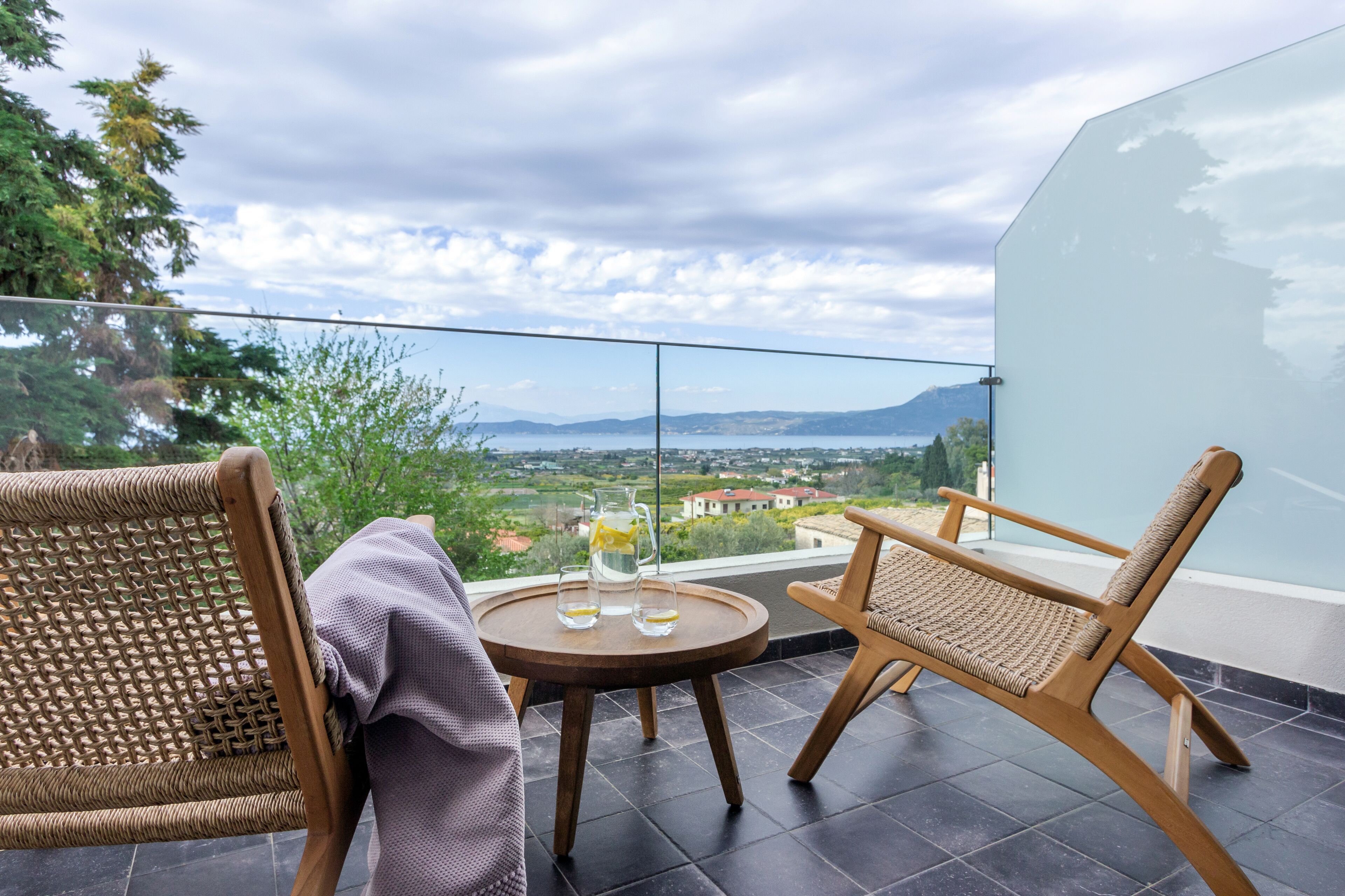 Vue depuis le balcon