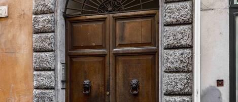 Voorkant van accommodatie