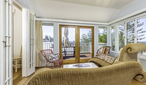 Living area - Queenslander home, ocean views, large deck. (Coolangatta)