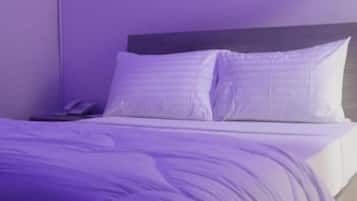 Chambre Confort | Draps en coton égyptien, literie de qualité supérieure