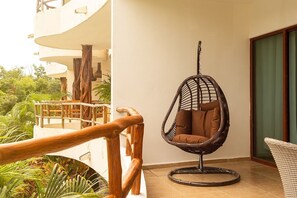 Terrace/patio - Sunny apartment in La Veleta - 150 Mbps wifi (Tulum)
